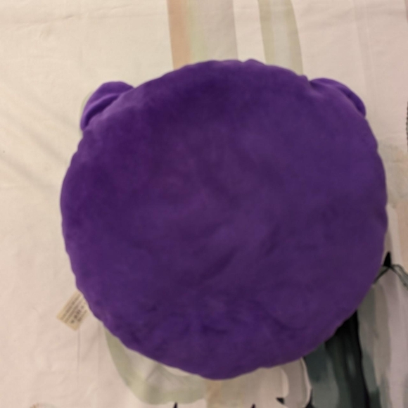 Pillow Expressions By Bixby Toy Purple Devil Emoji Throw Pillow - Picture 3 of 4